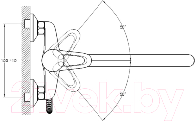 Смеситель G.Lauf KLO7-B048
