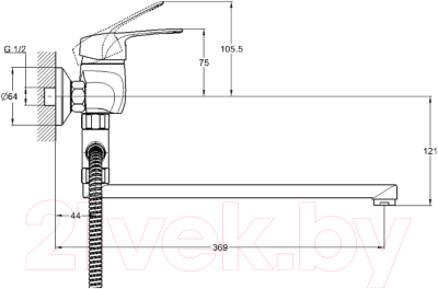 Смеситель G.Lauf KLO7-B048
