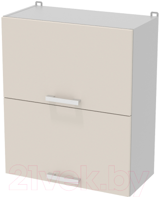 Шкаф навесной для кухни Интерлиния Компо ВШ60-720-2дг - фото