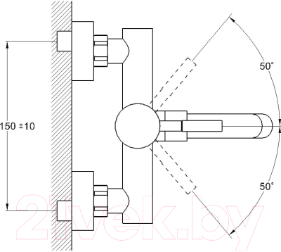 Смеситель G.Lauf ZAP3-A090