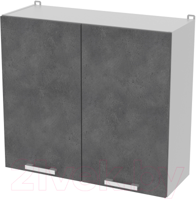 Шкаф навесной для кухни Интерлиния Компо ВШ80-720-2дв - фото
