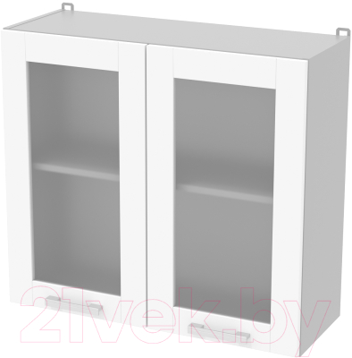 Шкаф навесной для кухни Интерлиния Компо ВШ80ст-720-2дв - фото