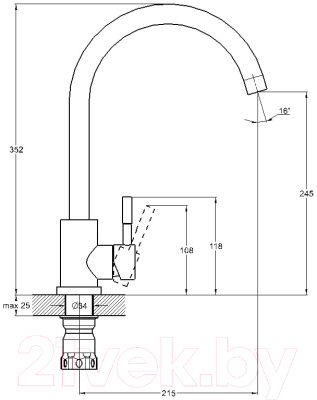 Смеситель Solone EZA4-D090