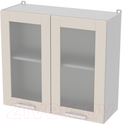 Шкаф навесной для кухни Интерлиния Компо ВШ80ст-720-2дв - фото