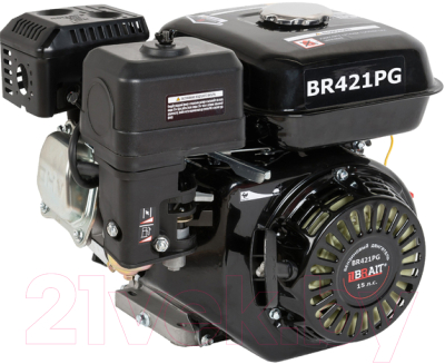 Двигатель бензиновый Brait BR421PG - фото