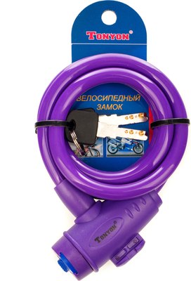 Велозамок Tonyon 10x1000 / 588K-1010PR  - фото