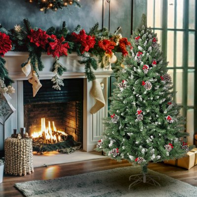 Ель искусственная Winter Fun Drop / S901-150 (150см)