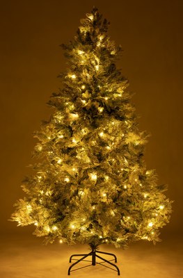 Ель искусственная Winter Fun Light Заснеженная / ML-0056-002 (210см)