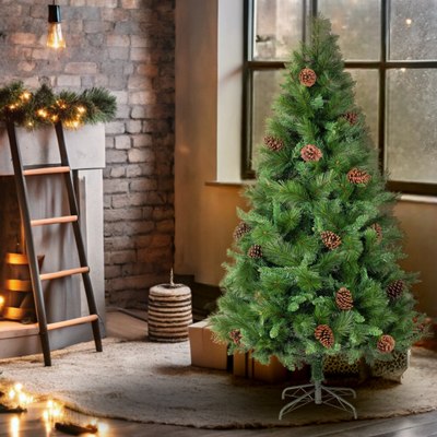 Ель искусственная Winter Fun Drop / SZ1017G-210 (210см)