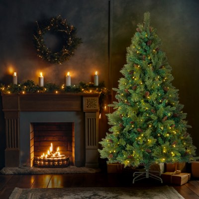 Ель искусственная Winter Fun Light / ML-0094-002 (180см)