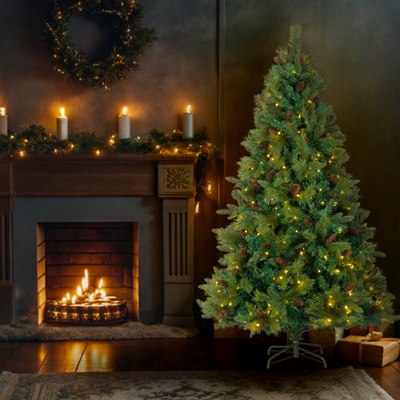 Ель искусственная Winter Fun Light / ML-0094-003 (210см)