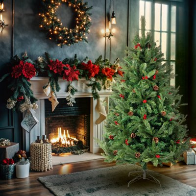 Ель искусственная Winter Fun Drop / SP2232-210 (210см)