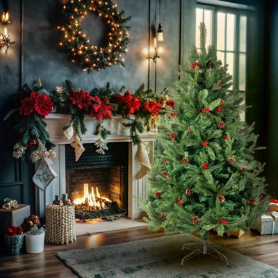 Ель искусственная Winter Fun Drop / SP2232-240 (240см)