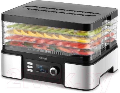 Сушилка для овощей и фруктов Kitfort КТ-1957 - фото