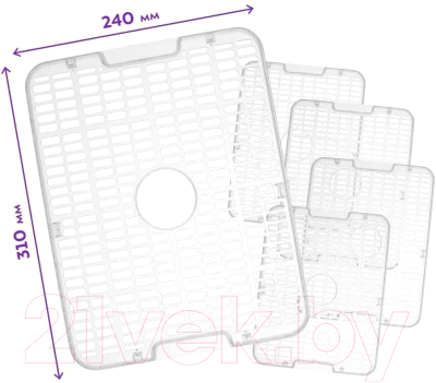 Сушилка для овощей и фруктов Kitfort КТ-1957