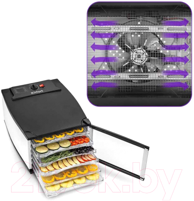 Сушильный шкаф для овощей и фруктов Kitfort КТ-1969