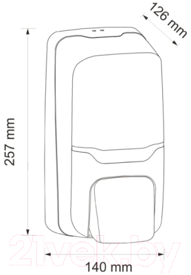 Дозатор Merida Harmony Maxi DHB101
