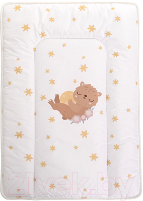 Пеленальный матрас Bambola Люкс Мишка 70x50 / 8065 - фото