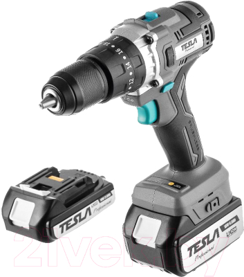 Аккумуляторная дрель-шуруповерт Tesla TCD18HD (840374) - фото