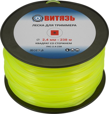 Леска для триммера ВИТЯЗЬ ЛКС-2.4-238 / 18026107 - фото
