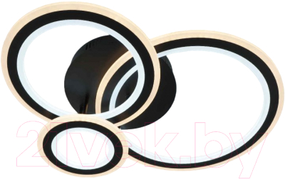 Люстра Estares Triplex Round 108W 3R-APP-713x492x128-BLACK/WHITE-220-IP20 - фото