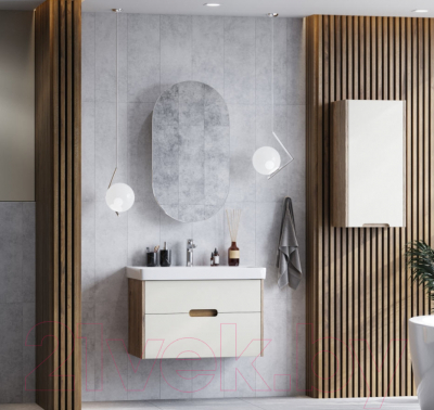 Тумба под умывальник Акватон Оливия 80 (1A283101OLVG0)