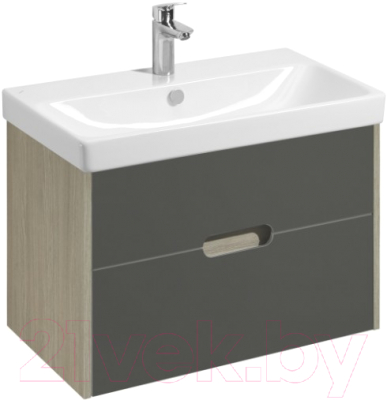 Тумба под умывальник Акватон Оливия 80 (1A283101OLUG0) - фото