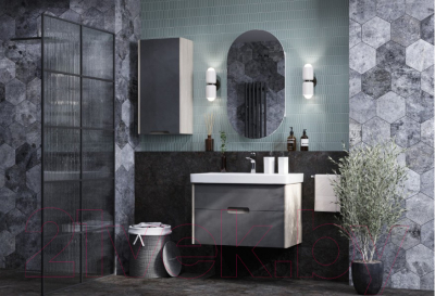 Тумба под умывальник Акватон Оливия 80 (1A283101OLUG0)