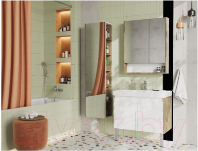 Тумба под умывальник Акватон Сканди Doors 80 (1A282901SDZ90)