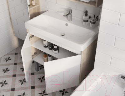 Тумба под умывальник Акватон Сканди Doors 80 (1A282901SDB20)