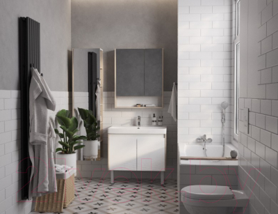 Тумба под умывальник Акватон Сканди Doors 80 (1A282901SDB20)