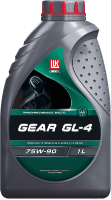 Трансмиссионное масло Лукойл Gear 75W90 GL-4  - фото