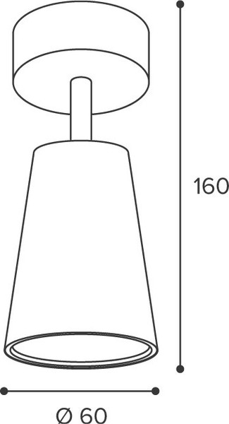 Точечный светильник Wolta WSL-GU10/S11W