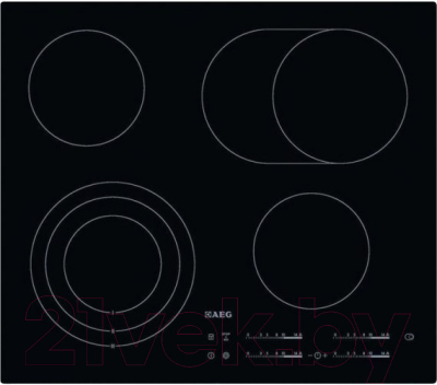 Электрическая варочная панель AEG HK654070IB - фото