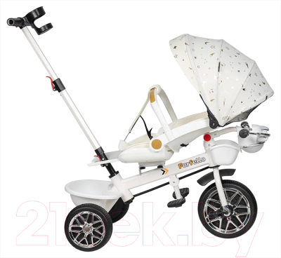 Трехколесный велосипед с ручкой Farfello 2024/ PL-06 