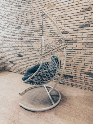Кресло подвесное Craftmebelby Кокон балконное с подушкой