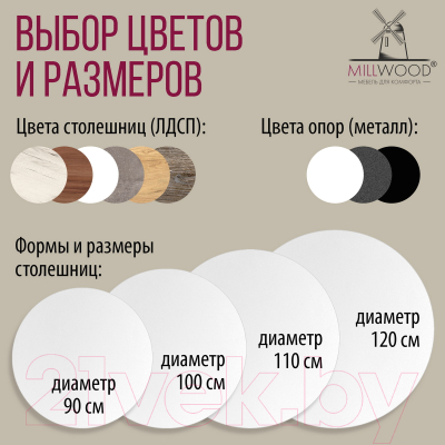 Обеденный стол Millwood Шанхай D110