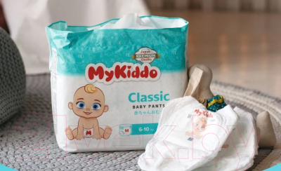 Подгузники-трусики детские MyKiddo Classic L 9-14кг