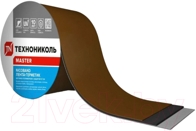 Гидроизоляционная лента Технониколь Самоклеящаяся Nicoband 5см - фото