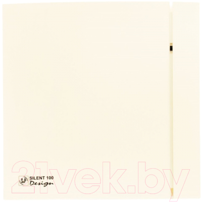 Вентилятор накладной Soler&Palau SILENT-100 CZ Marfil RAL1013 DESIGN-4C / 5210010200 - фото