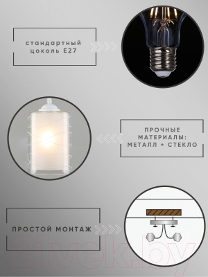 Люстра Aitin-Pro НСБ 01-3x60-101 / N4822/3H