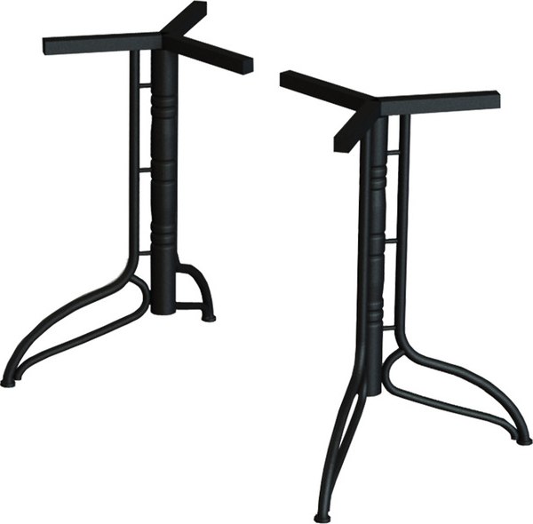 Обеденный стол Sheffilton SHT-TU20/TT 120/80 МДФ (черный муар/ассаль)