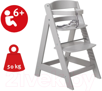 Стульчик для кормления Roba Sit Up III / 275062TP (серый)