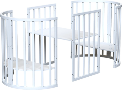 Детская кровать-трансформер VDK Crystal Star поперечный маятник