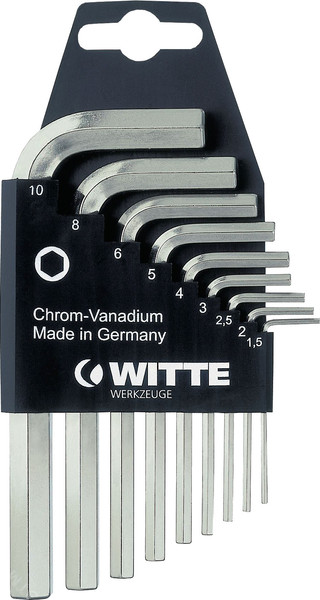 Набор ключей Witte Угловых шестигранных 450212000 - фото
