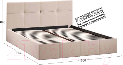 Каркас кровати ТриЯ Лора с ПМ 160x200