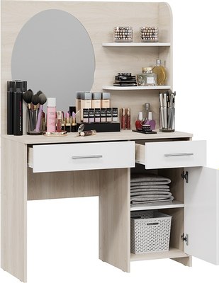 Туалетный столик с зеркалом ТриЯ Эвита