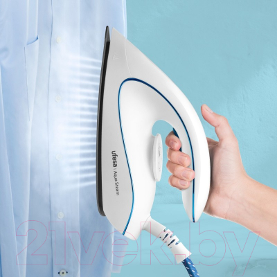 Утюг с парогенератором Ufesa Aqua Steam (белый/синий)