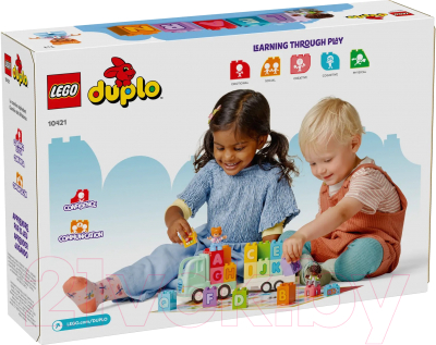 Конструктор Lego Duplo Town Алфавитный грузовик / 10421 