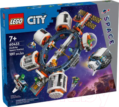 Конструктор Lego City Space Модульная космическая станция / 60433  - фото